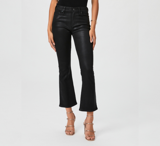 
            
                Load image into Gallery viewer, Paige - Claudine Luxe Coat Pants in Black Fog
            
        