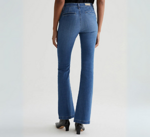 AG Jeans - Farrah Mid Rise Center Seam Jeans in Libertene