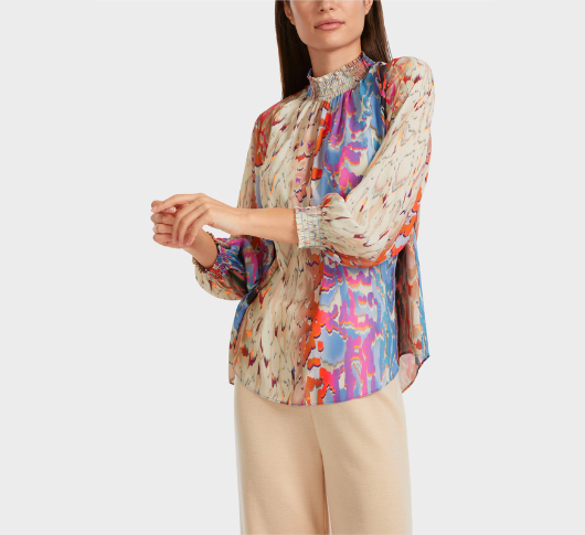 Marc Cain - Colorful "Rethink Together" Blouse