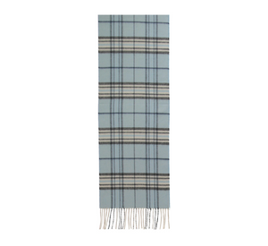 FRAAS SCARF COMPANY - Plaid Cashmink Scarf in Light Blue