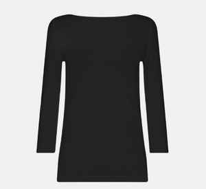 Wolford - Cordoba 3/4 Sleeve Top in Black