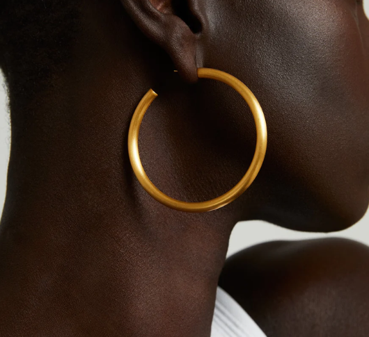 Dean Davidson Design - Dune Large Hoops in Gold