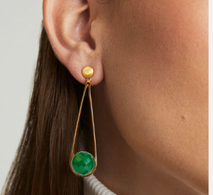 Dean Davidson - Ipanema Earrings in Green Onyx