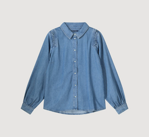 Summum - Denim Blouse with Buttons