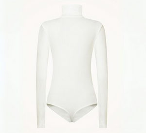 Wolford - Colorado String Turtleneck Bodysuit in White