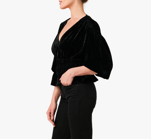 Joe's Jeans - Mona Velvet Wrap Top