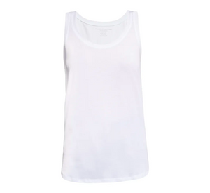 
            
                Load image into Gallery viewer, Majestic Filatures - Lyocell Cotton Rib Tank in White
            
        
