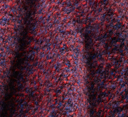 
            
                Load image into Gallery viewer, Veronica Beard - Komal Cotton-Alpaca Pullover in Red/Multi
            
        