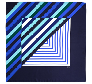 Echo - Super Stripe Silk Scarf