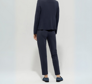 LUISA CERANO - Cropped Pant with Drawstring Waist in Jean Blue