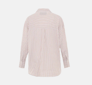 THEO - Echo Pearly Shirt in Sand/Pearl