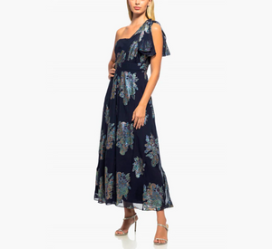 
            
                Load image into Gallery viewer, Shoshanna - Midnight Erina Dress in Navy/Multi
            
        