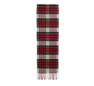 FRAAS SCARF COMPANY - Traditional Tartan Cashmink Scarf in Cream Plaid