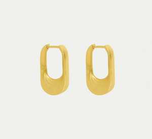 Dean Davidson Design - Crosby Hinged Huggie Hoops in Gold