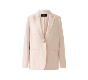 OUI - Single Breasted Blazer in Peach Whip