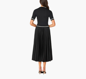 
            
                Load image into Gallery viewer, Shoshanna - Loren Knit Midi-Dress in Jet Black
            
        