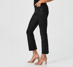 Paige - Claudine Luxe Coat Pants in Black Fog