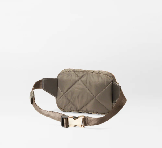 
            
                Load image into Gallery viewer, MZ Wallace - Quilted Madison Belt Bag in Magnet
            
        