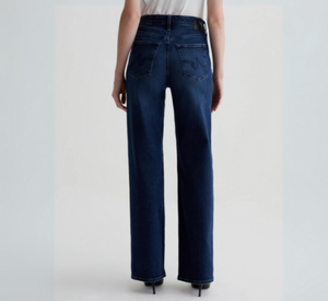 AG jeans - Kora High Rise Wide Leg Jean in Midnight Sun