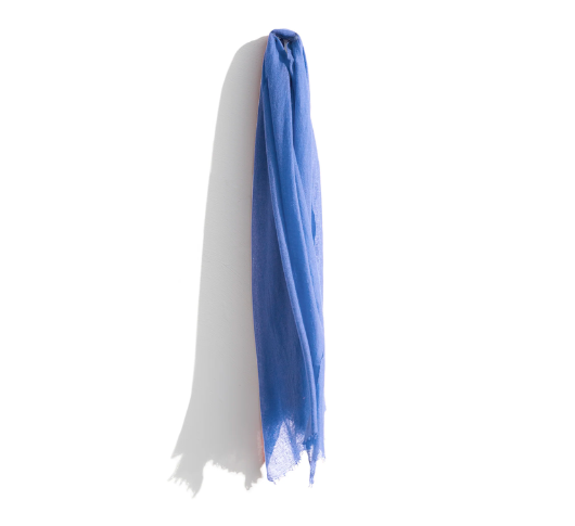Cashmere Whisper Scarf in New Blue