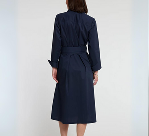 Hinson Wu - Tamron Long Sleeve Cotton Dress in Navy