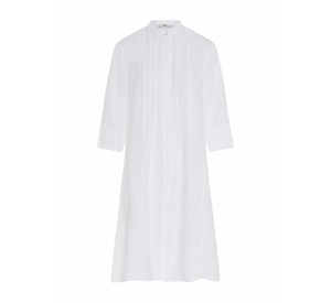 0039 ITALY - Soulin Linen Dress in White