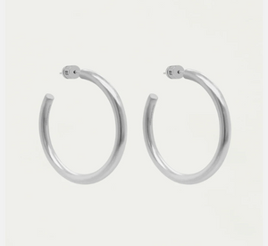 Dean Davidson Design - Dune Large Hoops in Silver