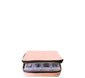 Bag-all - Pill Organizing Case with Weekly Insert in Pink/Blush