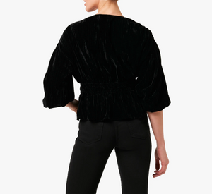 Joe's Jeans - Mona Velvet Wrap Top