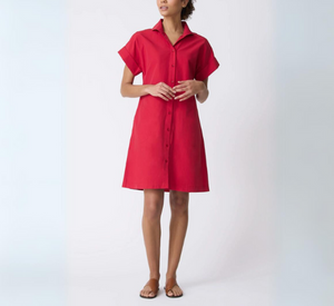 Kal Rieman - Holly Kimono Dress in Red