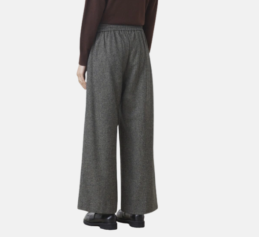 Suncoo - Jazzy Wide Leg Pants in Carbon