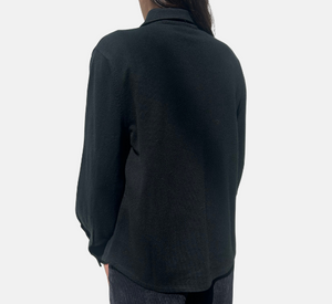 Repeat - Shirt Jacket in Black