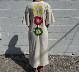 FRANCES VALENTINE - Caftan Maxi Dress in Oyster