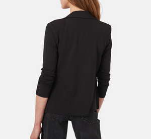 Repeat - Fitted Knit Jacket in Black