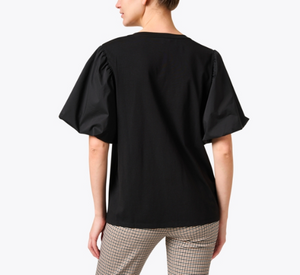 Hinson Wu - Kaitlyn Balloon Sleeve Top in Black