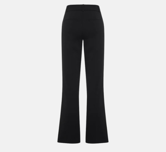 THEO - Aphrodite Bootcut Trousers in Black