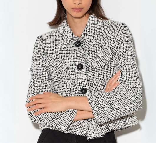 Luisa Cerano - Tweed-Style Jacket