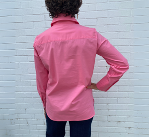 Hinson Wu - Lilith Long Sleeve Shirt in Rose