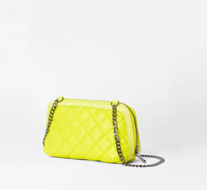 MZ Wallace - Small Emily Crossbody in Acid Yellow