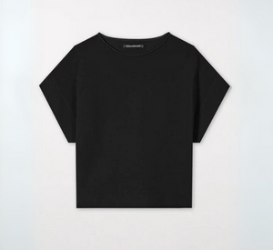 Luisa Cerano - Cotton Blend Sweater in Black