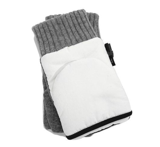 Echo - Cloud Puffer Pop Top Gloves in Whitecap