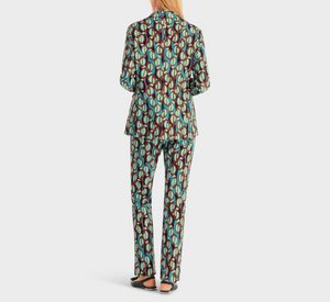 Marc Cain - Graphic Booster Blazer in Soft Malachite