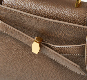 Veronica Beard - Solid Dash Top-Handle Bag in Bark