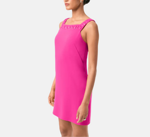 Trina Turk - Yokuna Jewel Neck Mini Dress in Trina Pink
