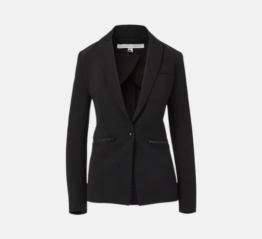 Veronica Beard - Scuba Dickey Jacket in Black