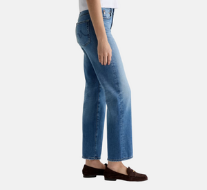 AG Jeans - Brinley Mid-Rise Straight Jeans in 16YR Soaring