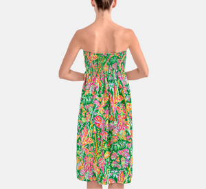 Gretchen Scott - Haight Ashbury Dress/Skirt in Kelly Multi