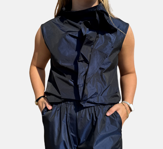 Peter O. Mahler - Funnel Neck Sleeveless top