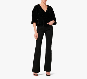 Joe's Jeans - Mona Velvet Wrap Top