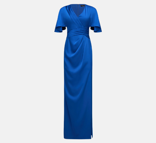 Shea Kimono Sleeve Gown 12 / Sapphire Shea Kimono Sleeve Gown 12 / Sapphire